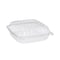 Dart ClearSeal Plastic Hinged Container, Large, 9x9-1/2x3, Clear, PK200 C95PST1 - alternate 2